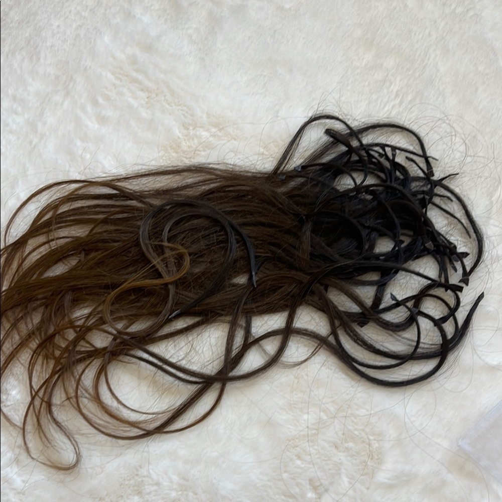 BELLAMI Black and Brown Wigs and Extensions with Curly and Straight Textures